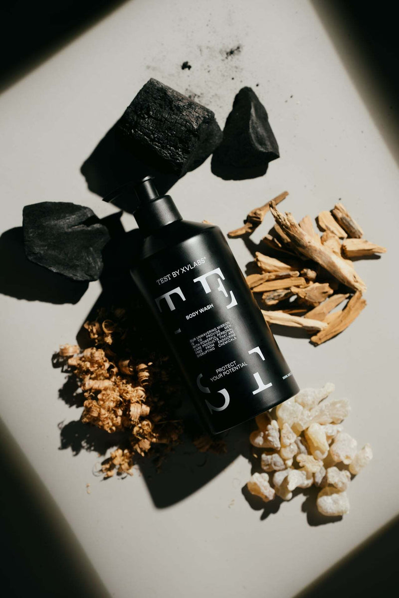 TEST BODY WASH with ingredients